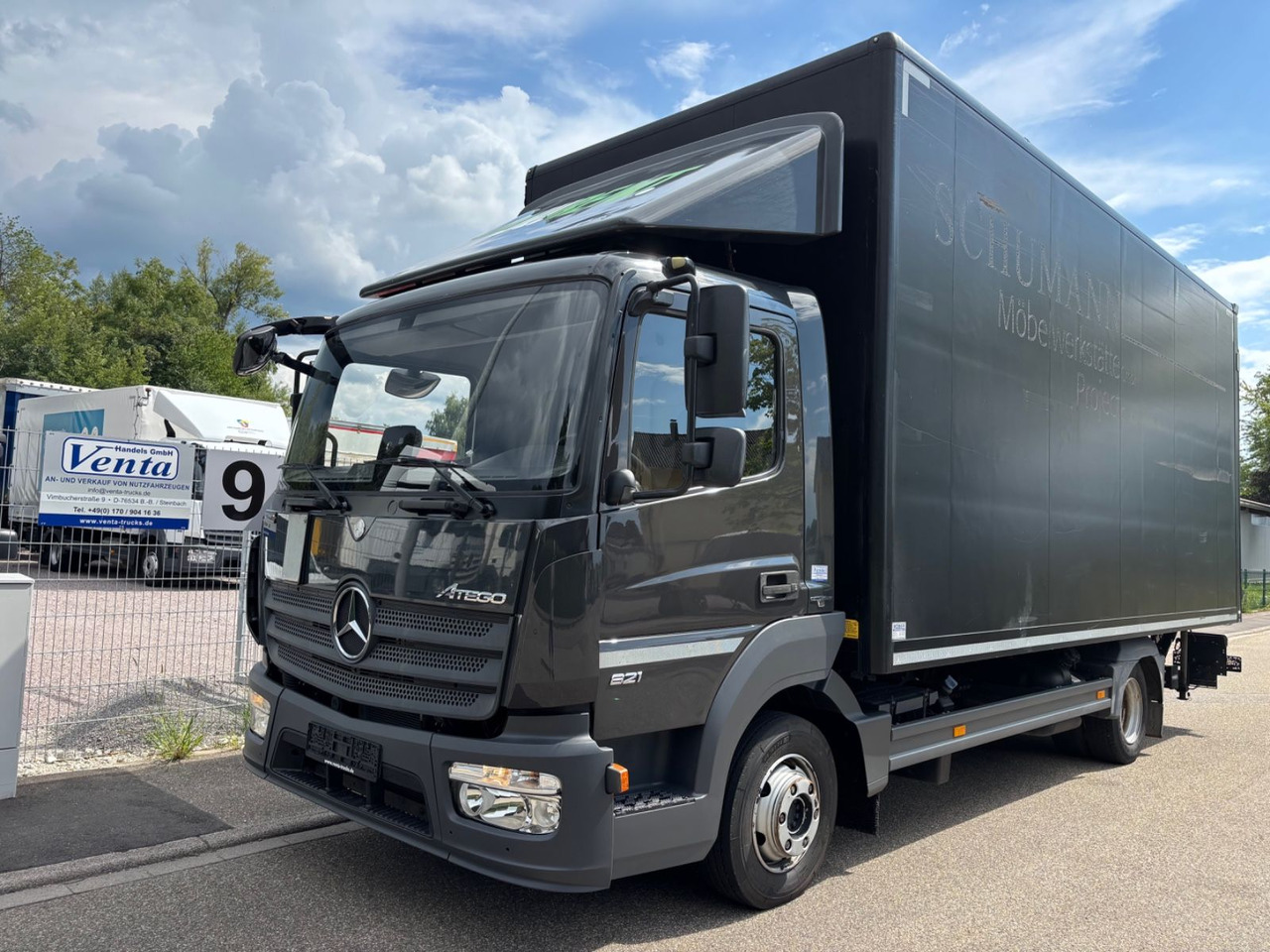 Mercedes-Benz Atego III, E6, Klima, LBW 1,5t., Schiebeplane r - Грузовик с закрытым кузовом: фото 1 Mercedes-Benz Atego III, E6, Klima, LBW 1,5t., Schiebeplane r - Грузовик с закрытым кузовом: фото 1