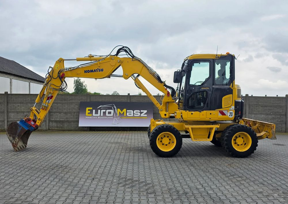 Komatsu PW 98MR-8, 2017 ROK, 5200 MTH, BEZ DPF i ADBLUE - Колёсный экскаватор: фото 3 Komatsu PW 98MR-8, 2017 ROK, 5200 MTH, BEZ DPF i ADBLUE - Колёсный экскаватор: фото 3