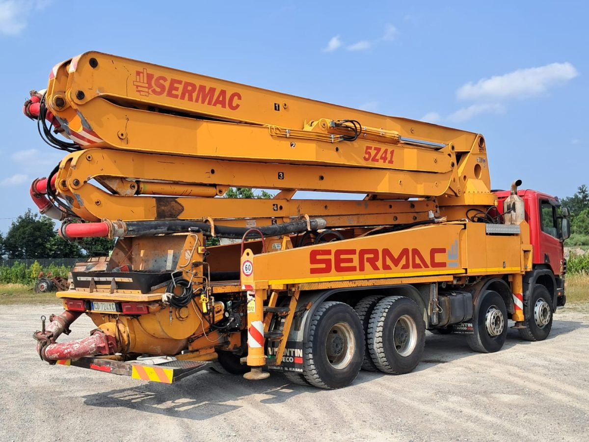 SCANIA P 114 380 SERMAC 5Z41 - Автобетононасос: фото 5 SCANIA P 114 380 SERMAC 5Z41 - Автобетононасос: фото 5