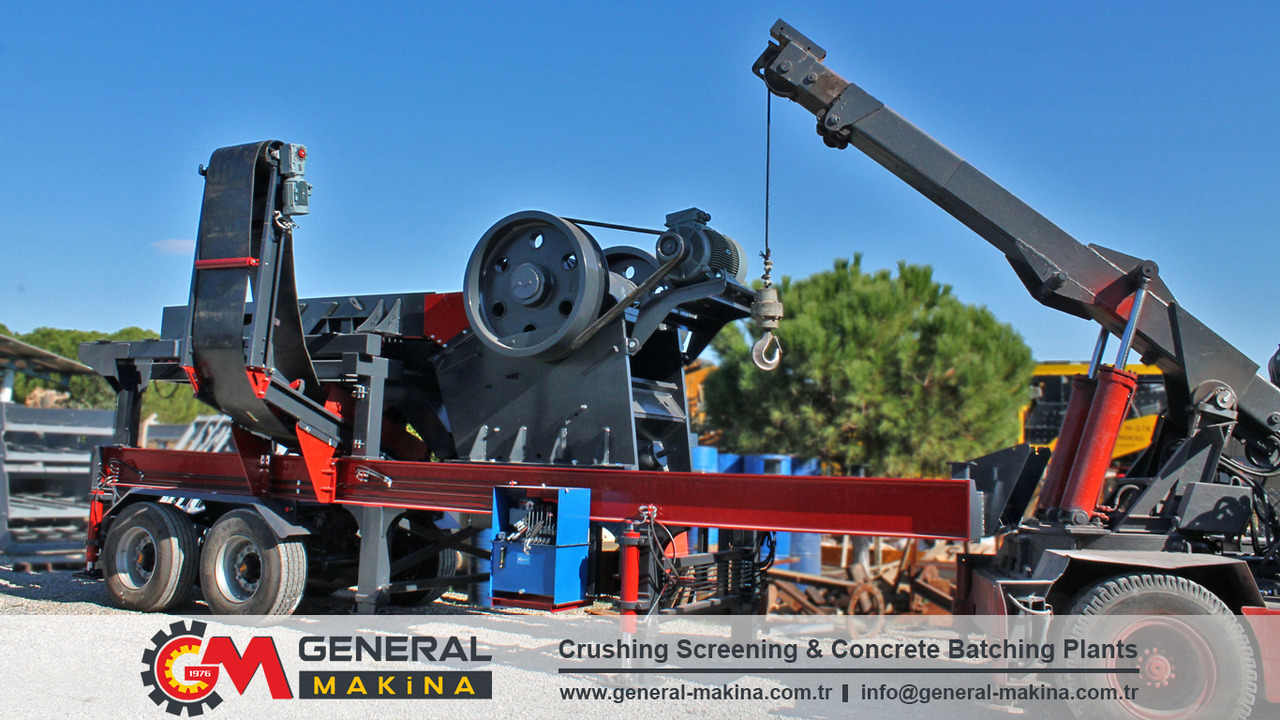 GENERAL MAKİNA Semi Mobile Crushing Plant - Щековая дробилка: фото 4 GENERAL MAKİNA Semi Mobile Crushing Plant - Щековая дробилка: фото 4