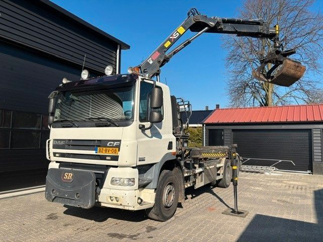 DAF FAS CF85.360 mit VDL Haak + HIAB 122 Kran - Крюковой мультилифт, Автоманипулятор: фото 1 DAF FAS CF85.360 mit VDL Haak + HIAB 122 Kran - Крюковой мультилифт, Автоманипулятор: фото 1