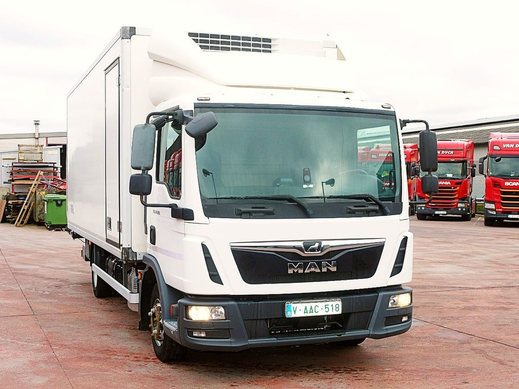 MAN 12.190 TGL KUHLKOFFER THERMOKING V800 MT LUFT AC - Рефрижератор: фото 1 MAN 12.190 TGL KUHLKOFFER THERMOKING V800 MT LUFT AC - Рефрижератор: фото 1