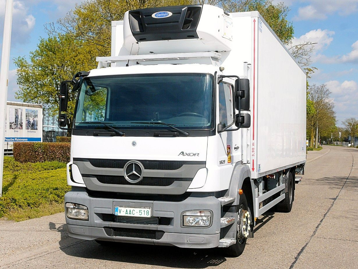 Mercedes-Benz 1829 AXOR FLEISHBAHNEN KUHKOFFER CARRIER SUPRA - Рефрижератор, Автоманипулятор: фото 1 Mercedes-Benz 1829 AXOR FLEISHBAHNEN KUHKOFFER CARRIER SUPRA - Рефрижератор, Автоманипулятор: фото 1