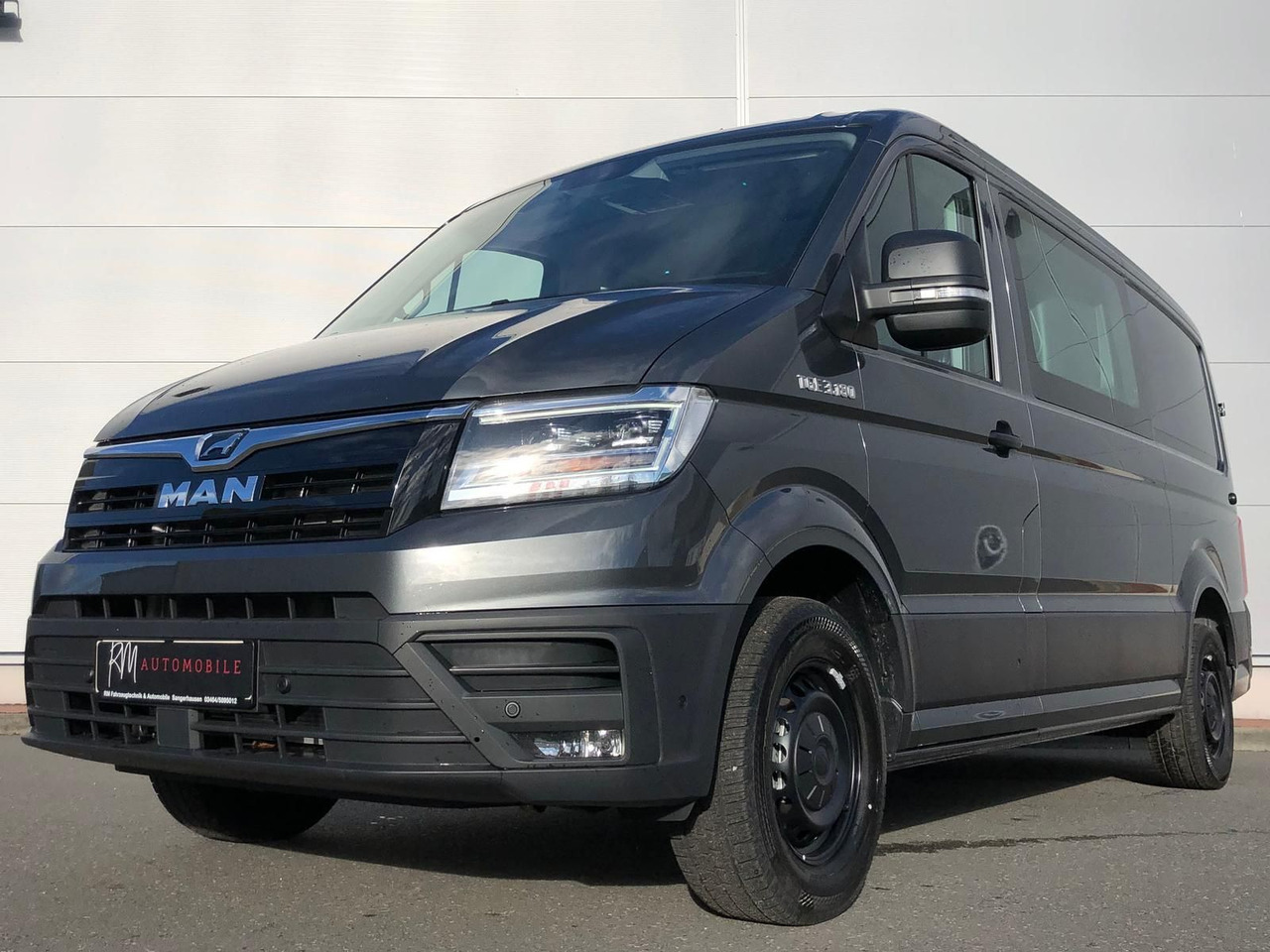 Цельнометаллический фургон, Грузопассажирский фургон MAN TGE 3.180 L3H2 MIXTO AUTOM ACC LED AHK DAB: фото 15