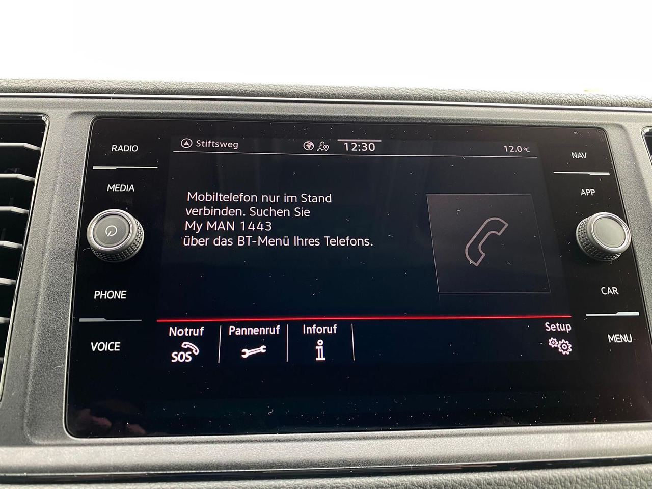 Цельнометаллический фургон MAN TGE 3.180 L3H3 Kasten STANDHZ ACC LED SITZHZ: фото 24