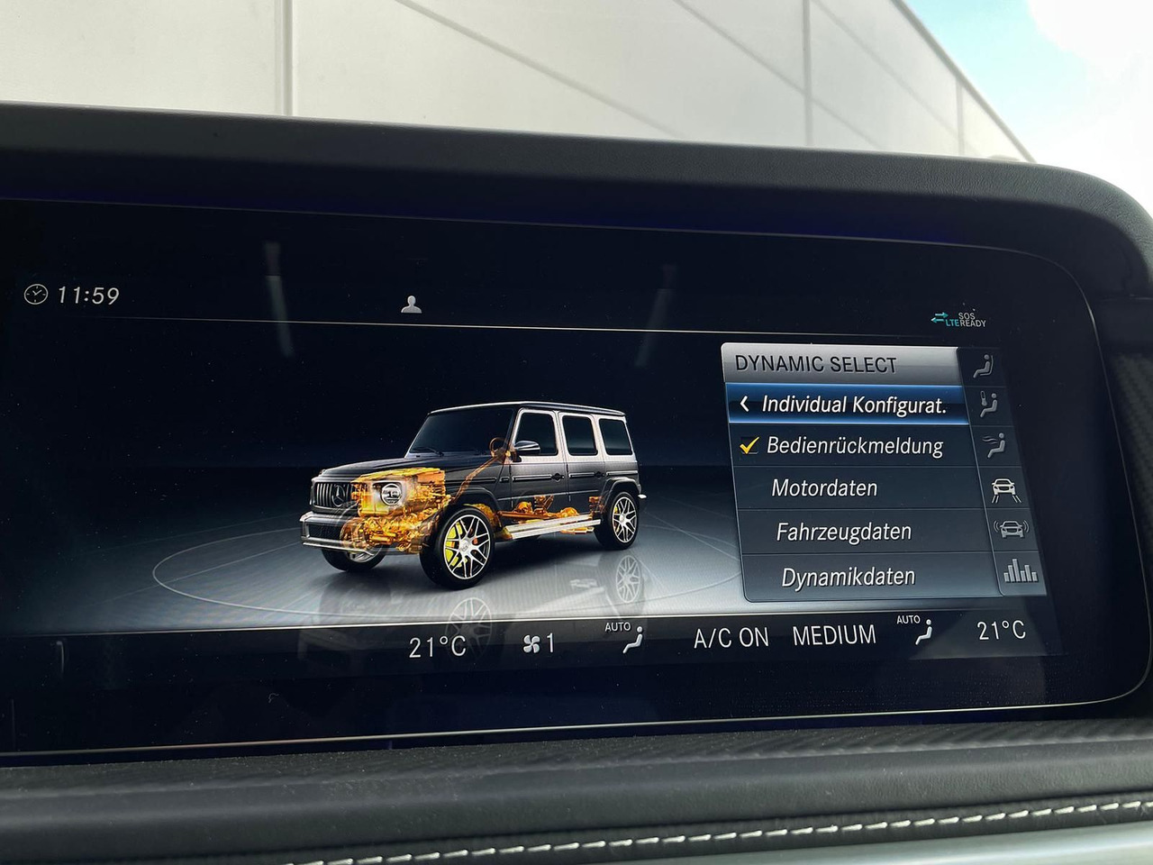 Внедорожник Mercedes-Benz AMG G 63 4x4² 360° LEDER SHD NIGHT BURMESTER: фото 29