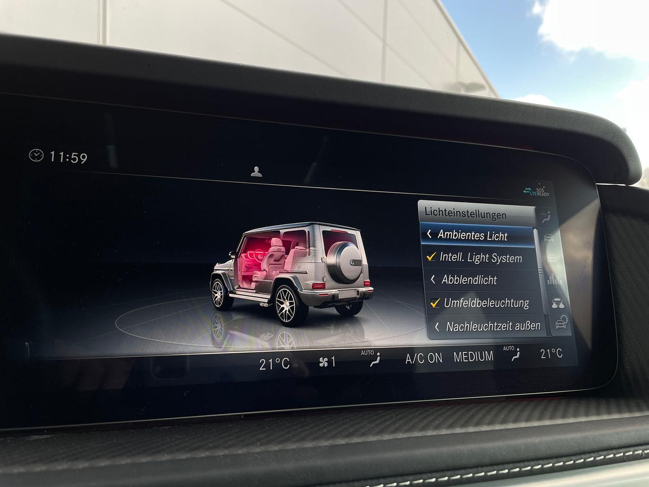 Внедорожник Mercedes-Benz AMG G 63 4x4² 360° LEDER SHD NIGHT BURMESTER: фото 30