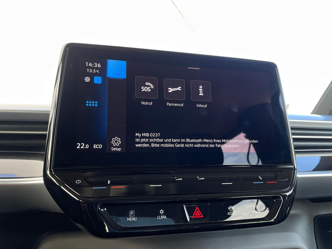 Пассажирский фургон, Электрический фургон Volkswagen ID.Buzz KW Fahrwerk LM Felgen KLIMA PDC ACC DAB: фото 31