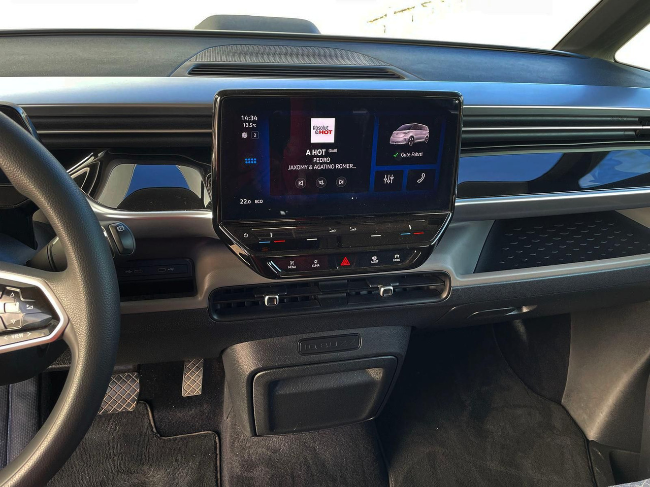 Пассажирский фургон, Электрический фургон Volkswagen ID.Buzz KW Fahrwerk LM Felgen KLIMA PDC ACC DAB: фото 16