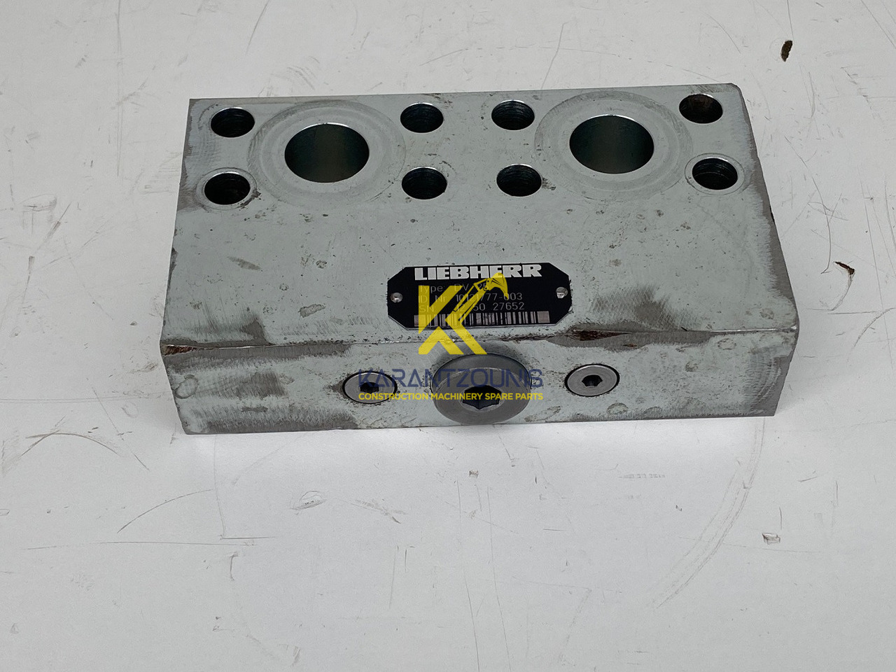 Liebherr Dämpfungsventil ID-Nr.10121777. P924 COMP, P926, R926, R916, R922, R924 COMP, R924, R926 COMP, R926, R930, R936, R946, R950 T, R960 T. #DÄ27652# - Поворотный редуктор для Экскаваторов: фото 1 Liebherr Dämpfungsventil ID-Nr.10121777. P924 COMP, P926, R926, R916, R922, R924 COMP, R924, R926 COMP, R926, R930, R936, R946, R950 T, R960 T. #DÄ27652# - Поворотный редуктор для Экскаваторов: фото 1