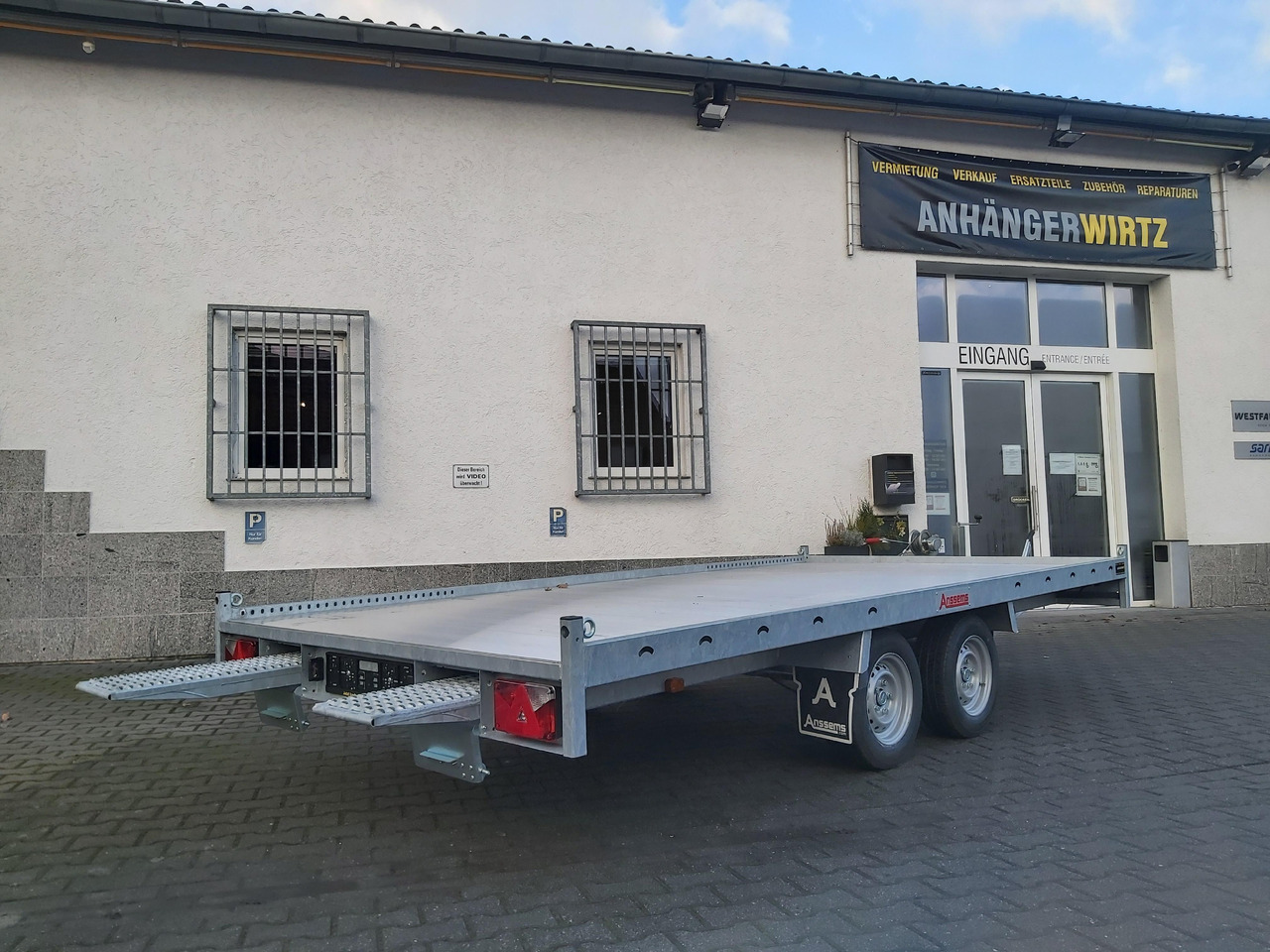 Anssems MSX 3000 Multitransporter 405x200cm Aluboden 3000kg Aktion bei Onlinekauf - Прицеп бортовой/ Платформа: фото 4 Anssems MSX 3000 Multitransporter 405x200cm Aluboden 3000kg Aktion bei Onlinekauf - Прицеп бортовой/ Платформа: фото 4