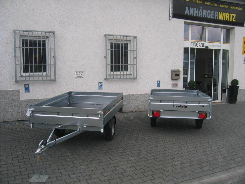 Brenderup 3205 SUB 750 204x142x35cm (XS) 750kg TOPSELLER - Прицеп бортовой/ Платформа: фото 2 Brenderup 3205 SUB 750 204x142x35cm (XS) 750kg TOPSELLER - Прицеп бортовой/ Платформа: фото 2