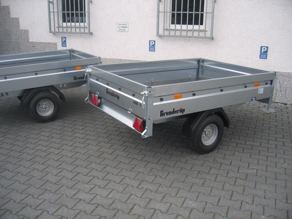 Brenderup 3205 SUB 750 204x142x35cm (XS) 750kg TOPSELLER - Прицеп бортовой/ Платформа: фото 5 Brenderup 3205 SUB 750 204x142x35cm (XS) 750kg TOPSELLER - Прицеп бортовой/ Платформа: фото 5