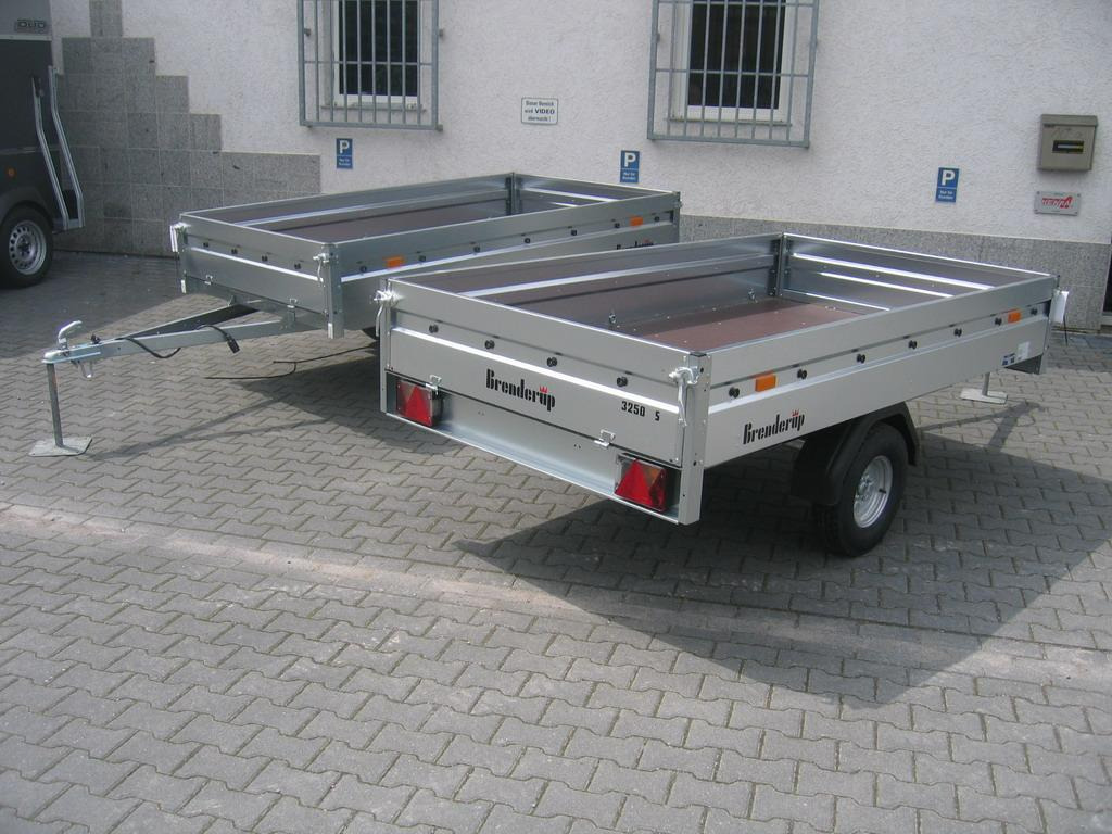 Brenderup 3205 SUB 750 204x142x35cm (XS) 750kg TOPSELLER - Прицеп бортовой/ Платформа: фото 4 Brenderup 3205 SUB 750 204x142x35cm (XS) 750kg TOPSELLER - Прицеп бортовой/ Платформа: фото 4