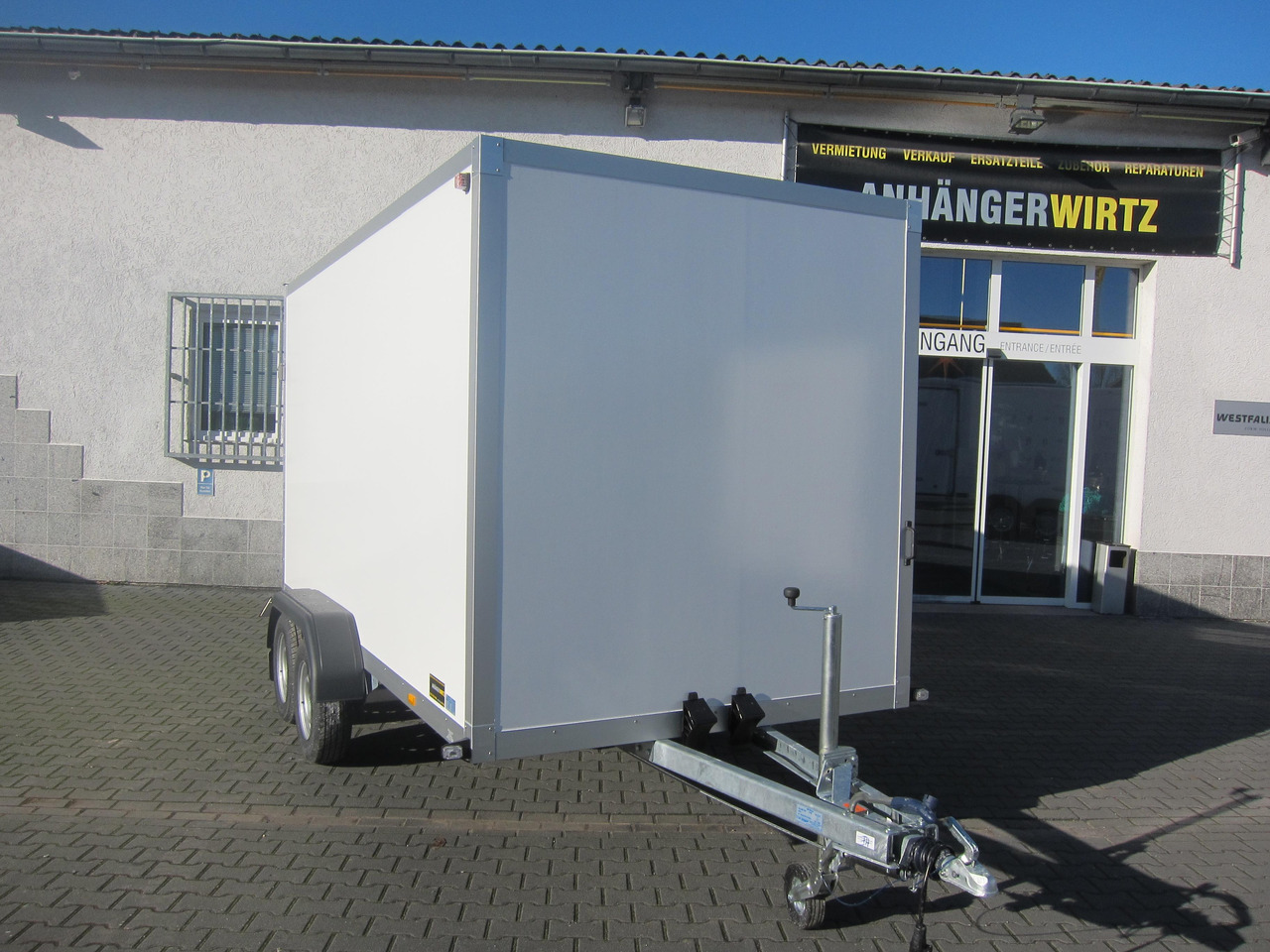 WM Meyer Koffer AZ 2740/185 S35 + Heckrampe 401x185x205cm (XL) 2700kg Januar Aktion Modell 2024 - Прицеп-фургон: фото 3 WM Meyer Koffer AZ 2740/185 S35 + Heckrampe 401x185x205cm (XL) 2700kg Januar Aktion Modell 2024 - Прицеп-фургон: фото 3