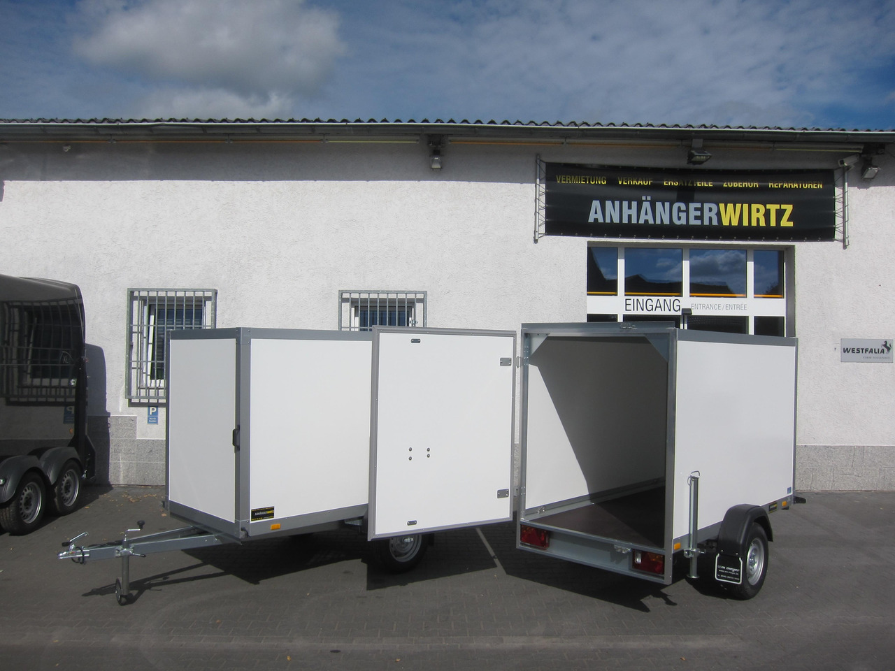 WM Meyer Koffer AZ 7525/126 150 S30 251x126x150cm (S) 750kg online Aktion Modell 2024 - Прицеп-фургон: фото 4 WM Meyer Koffer AZ 7525/126 150 S30 251x126x150cm (S) 750kg online Aktion Modell 2024 - Прицеп-фургон: фото 4