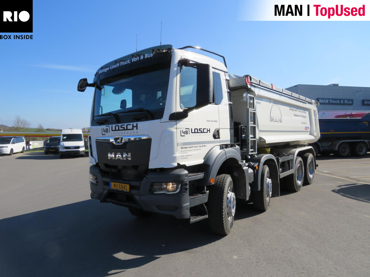 MAN TGS 41.480 8x4 BB CH Schmitz Muldenkipper Retarder - Самосвал: фото 1 MAN TGS 41.480 8x4 BB CH Schmitz Muldenkipper Retarder - Самосвал: фото 1