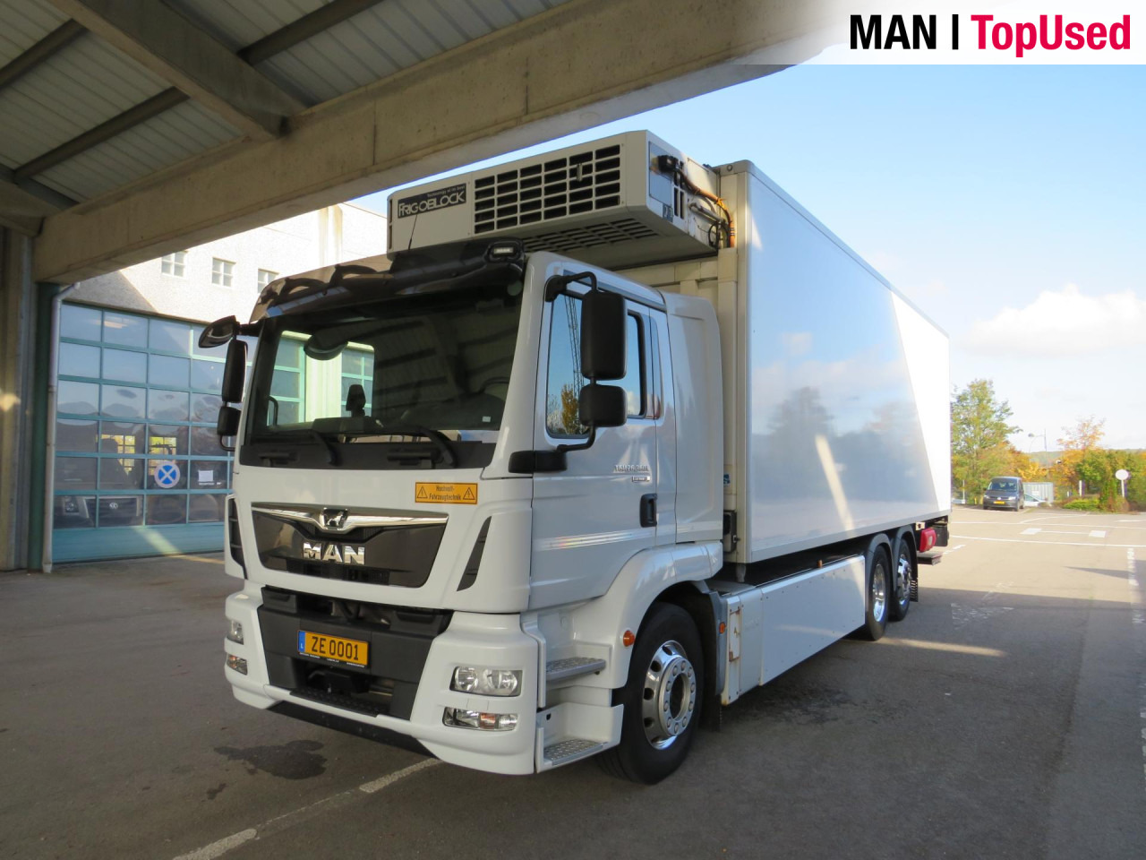 MAN eTGM 26.360 E 6X2-4 LL Kühlkoffer Klima Luftfeder - Рефрижератор, Электрогрузовик: фото 1 MAN eTGM 26.360 E 6X2-4 LL Kühlkoffer Klima Luftfeder - Рефрижератор, Электрогрузовик: фото 1