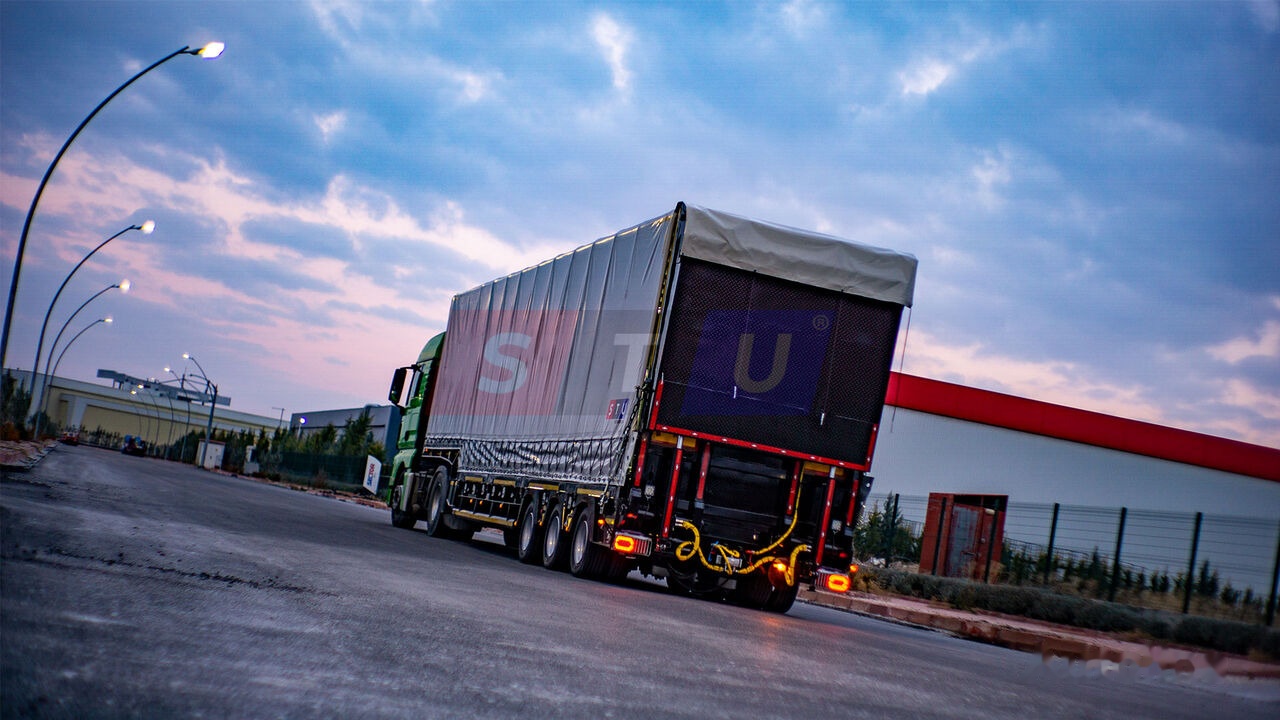 Новый Низкорамный полуприцеп STU 3 Axles Lowbed Trailer: фото 13