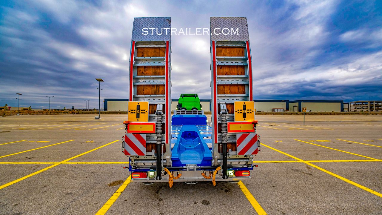 Новый Низкорамный полуприцеп STU 5 Axle Hydraulic Steering Extendable Low Laoder: фото 22 Новый Низкорамный полуприцеп STU 5 Axle Hydraulic Steering Extendable Low Laoder: фото 22
