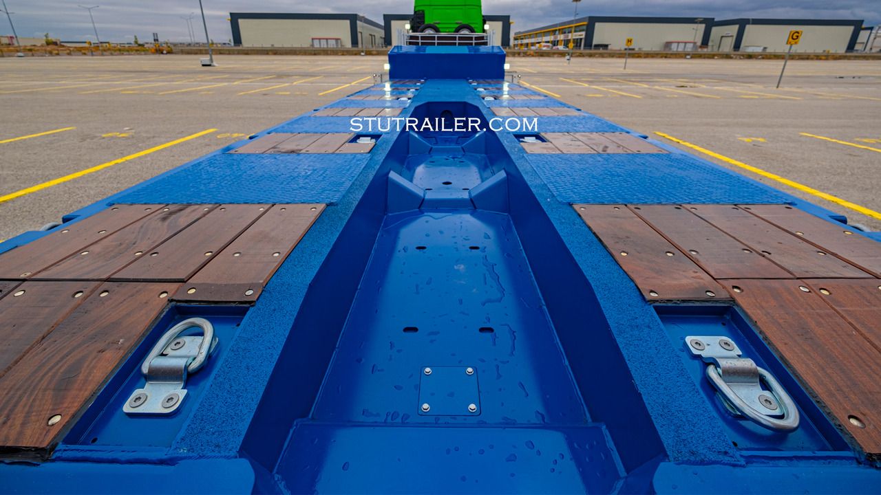 Новый Низкорамный полуприцеп STU 5 Axle Hydraulic Steering Extendable Low Laoder: фото 11 Новый Низкорамный полуприцеп STU 5 Axle Hydraulic Steering Extendable Low Laoder: фото 11