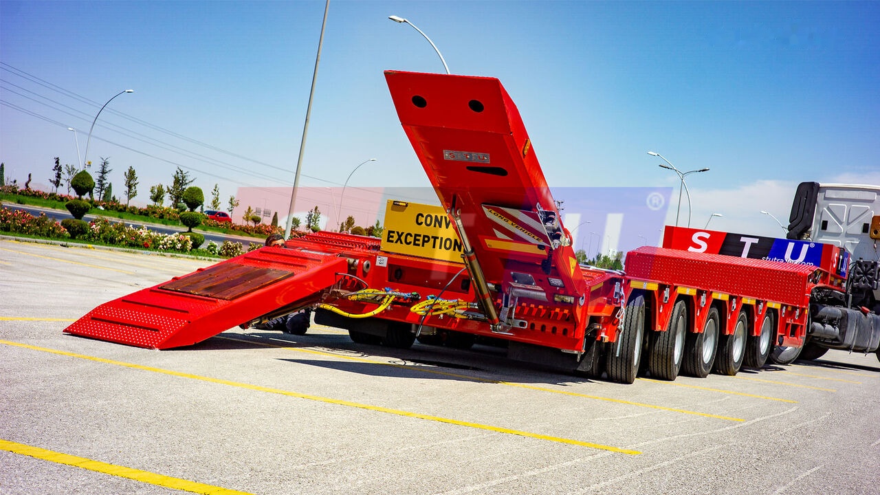 Новый Низкорамный полуприцеп STU 5 Axle Lowbed / Extendable: фото 8