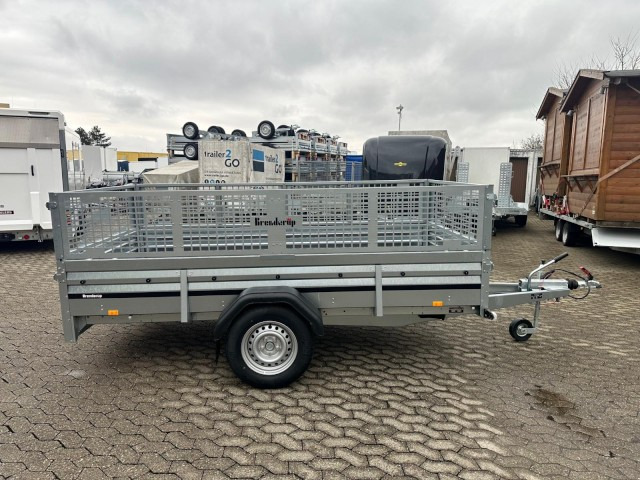 Brenderup Tieflader 2300S Stahl Laubgitter, 1,3 to. 3010x1530x400mm - Прицеп для легкового автомобиля: фото 4 Brenderup Tieflader 2300S Stahl Laubgitter, 1,3 to. 3010x1530x400mm - Прицеп для легкового автомобиля: фото 4
