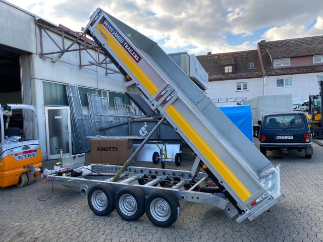 Brian James Cargo Tipper Heckkipper 3-achs, 526-4020-35-3-12, 4000 x 2000 x 300 mm, 3,5 to. - Самосвальный прицеп: фото 2 Brian James Cargo Tipper Heckkipper 3-achs, 526-4020-35-3-12, 4000 x 2000 x 300 mm, 3,5 to. - Самосвальный прицеп: фото 2