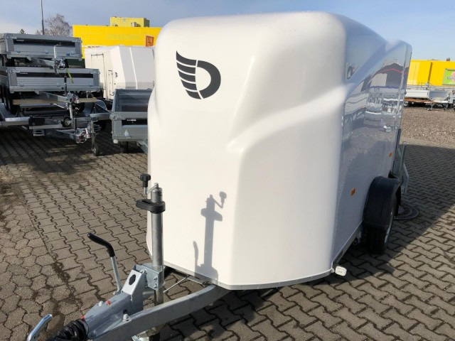 Cheval Liberte Debon Cargo 2 Poly + Türe weiß 1300 kg, 100 km/h, 300x155x168cm - Прицеп-фургон: фото 2 Cheval Liberte Debon Cargo 2 Poly + Türe weiß 1300 kg, 100 km/h, 300x155x168cm - Прицеп-фургон: фото 2