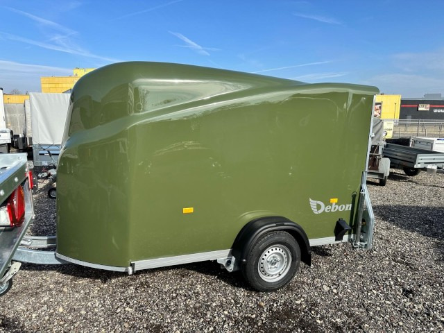 Cheval Liberte Debon Fourgon Cargo 2 Poly + Türe dunkelgrau 1300 kg, 100 km/h, 300x155x168cm - Прицеп-фургон: фото 1 Cheval Liberte Debon Fourgon Cargo 2 Poly + Türe dunkelgrau 1300 kg, 100 km/h, 300x155x168cm - Прицеп-фургон: фото 1