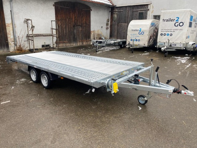 Humbaur Autotransportanhänger MTK 304722, 4700 x 2180 x 0 mm, 3,0 to. - Прицеп-автовоз: фото 1 Humbaur Autotransportanhänger MTK 304722, 4700 x 2180 x 0 mm, 3,0 to. - Прицеп-автовоз: фото 1