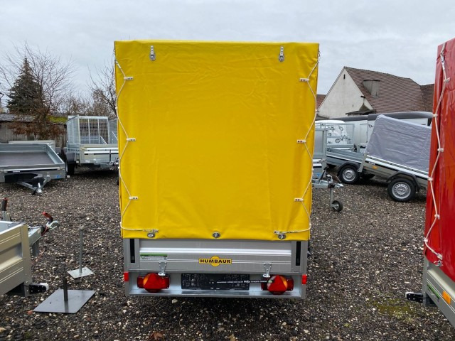 Humbaur HA 132513 mit KV, Hochplane 160 cm, 100 km/h 1300 kg, 2510 x 1310 x 350mm - Прицеп для легкового автомобиля: фото 4 Humbaur HA 132513 mit KV, Hochplane 160 cm, 100 km/h 1300 kg, 2510 x 1310 x 350mm - Прицеп для легкового автомобиля: фото 4