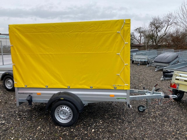 Humbaur HA 132513 mit KV, Hochplane 160 cm, 100 km/h 1300 kg, 2510 x 1310 x 350mm - Прицеп для легкового автомобиля: фото 3 Humbaur HA 132513 mit KV, Hochplane 160 cm, 100 km/h 1300 kg, 2510 x 1310 x 350mm - Прицеп для легкового автомобиля: фото 3
