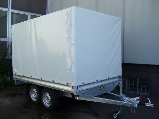 Humbaur HT 253118 Hochlader 2,5 to. mit Hochplane 200 cm - Прицеп для легкового автомобиля: фото 1 Humbaur HT 253118 Hochlader 2,5 to. mit Hochplane 200 cm - Прицеп для легкового автомобиля: фото 1