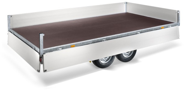 Humbaur HT 304121 Hochlader 3,0 to. 4100 x 2100 x 350 mm - Прицеп для легкового автомобиля: фото 2 Humbaur HT 304121 Hochlader 3,0 to. 4100 x 2100 x 350 mm - Прицеп для легкового автомобиля: фото 2