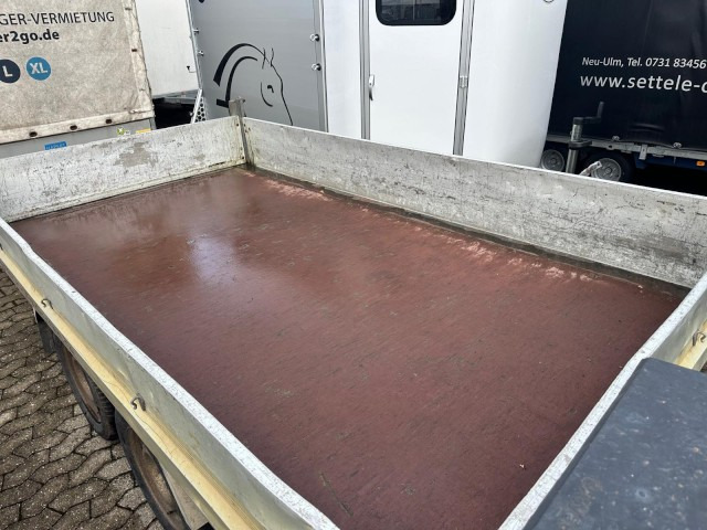 Humbaur HTK 2500.31, 3140 x 1700 x 340 mm mit AkkuFlex Pumpe - Самосвальный прицеп: фото 4 Humbaur HTK 2500.31, 3140 x 1700 x 340 mm mit AkkuFlex Pumpe - Самосвальный прицеп: фото 4