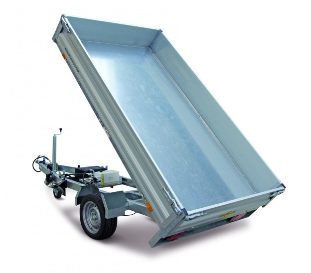 Humbaur HUK 152314 Heckkipper 1,5 t. 2300 x 1400 x 300mm - Самосвальный прицеп: фото 1 Humbaur HUK 152314 Heckkipper 1,5 t. 2300 x 1400 x 300mm - Самосвальный прицеп: фото 1