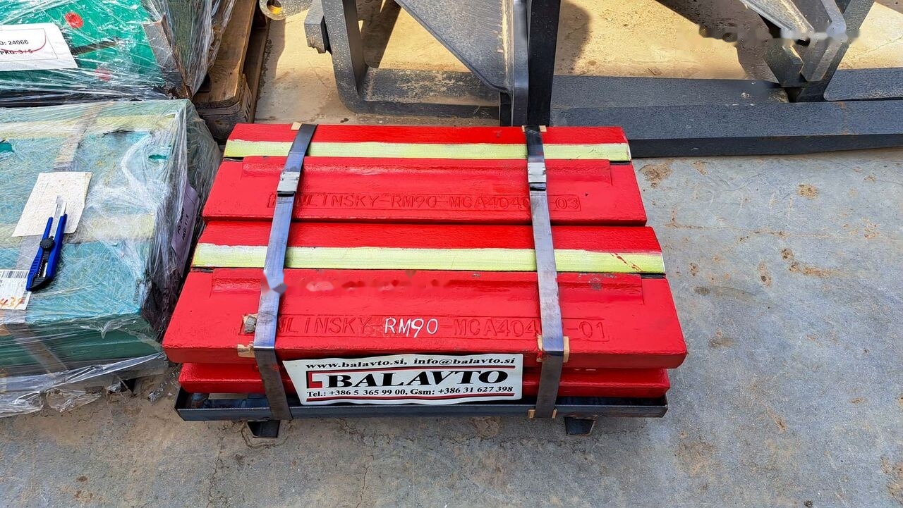 Blow bar Rubble Master RM90 for crusher - Запчасти для Дробилок: фото 2 Blow bar Rubble Master RM90 for crusher - Запчасти для Дробилок: фото 2