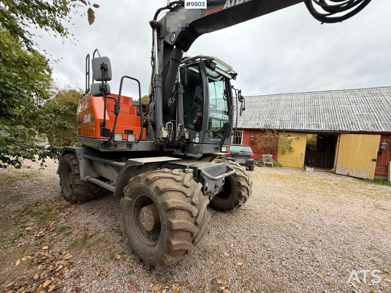 Atlas 160 wheel excavator with tiltrotator and attachments - Колёсный экскаватор: фото 2 Atlas 160 wheel excavator with tiltrotator and attachments - Колёсный экскаватор: фото 2