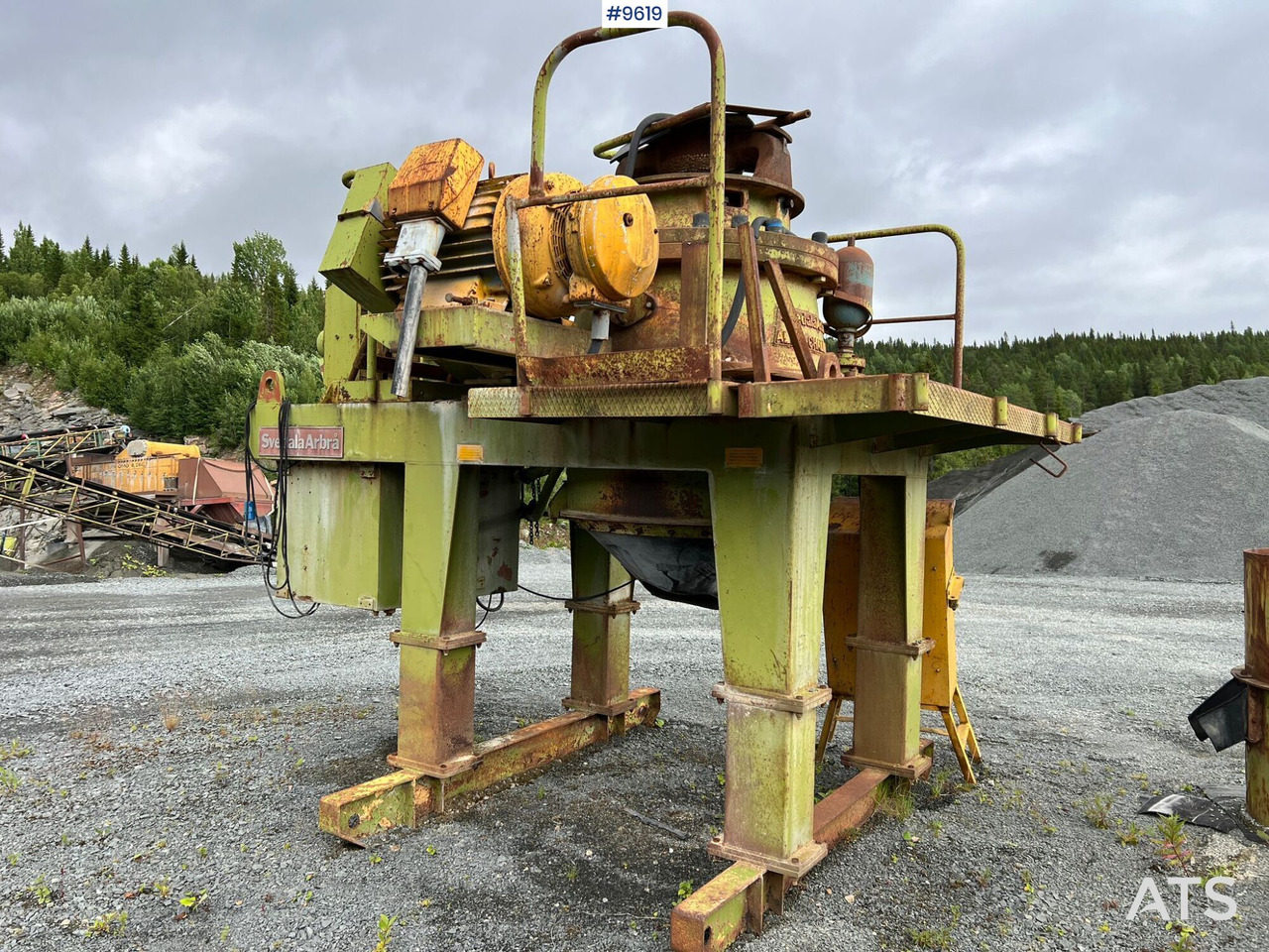 Конусная дробилка Cone crusher Svedala Arbrå K.S.P 200A: фото 8