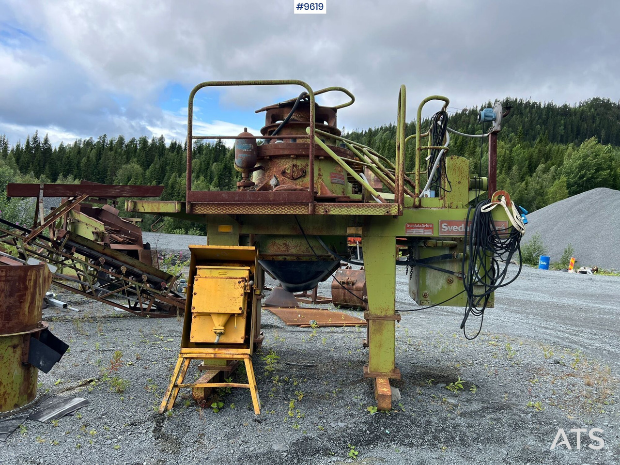 Конусная дробилка Cone crusher Svedala Arbrå K.S.P 200A: фото 7