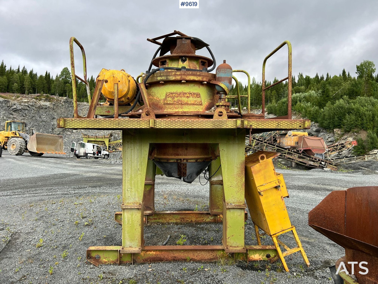 Конусная дробилка Cone crusher Svedala Arbrå K.S.P 200A: фото 10