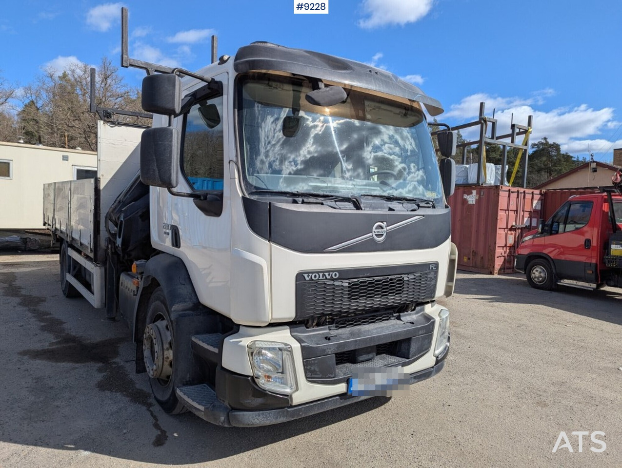 Автоманипулятор Crane Truck Volvo FL 280 4X2 with HIAB XS 144 E-5 crane (SEE VIDEO): фото 10