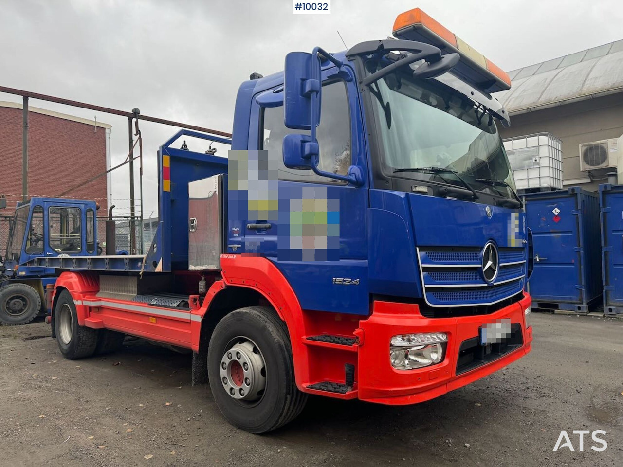 Mercedes Atego 1524 Hook Truck with AJK hook - Другая техника: фото 2 Mercedes Atego 1524 Hook Truck with AJK hook - Другая техника: фото 2