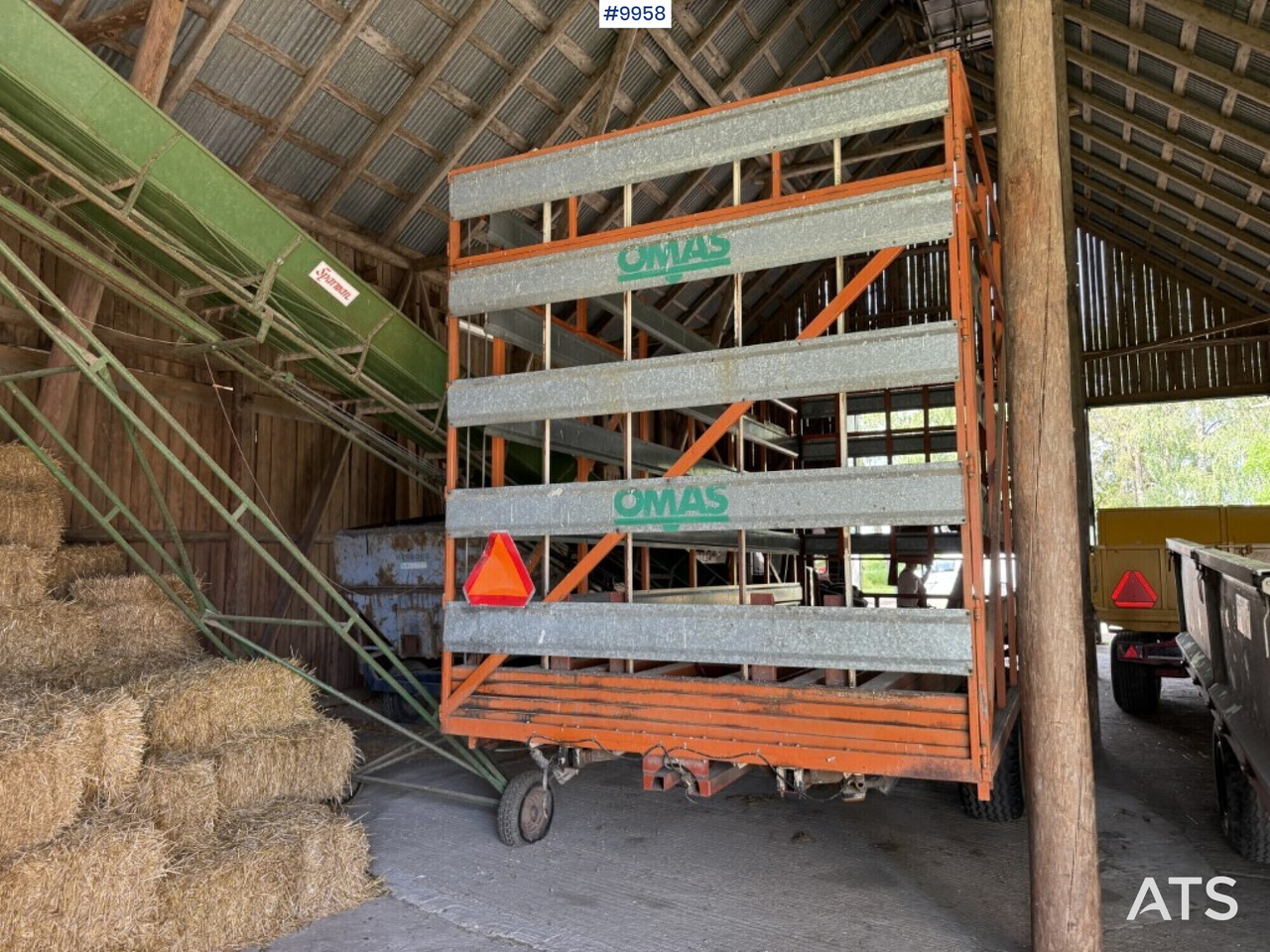 Self-loading trailer small bale Omas CB170 S - Другая техника: фото 5 Self-loading trailer small bale Omas CB170 S - Другая техника: фото 5