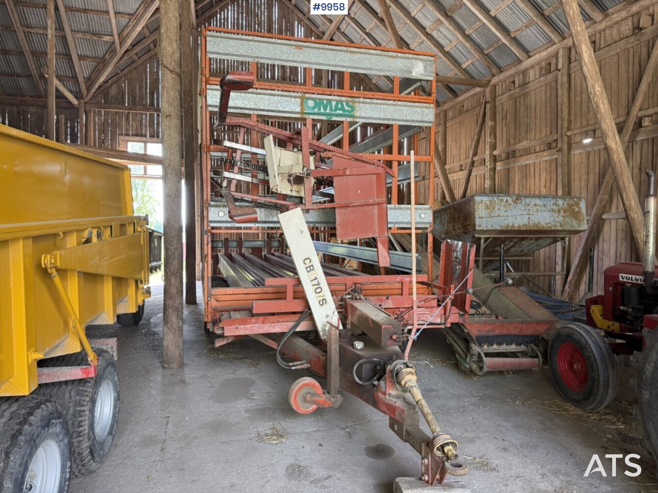 Self-loading trailer small bale Omas CB170 S - Другая техника: фото 2 Self-loading trailer small bale Omas CB170 S - Другая техника: фото 2