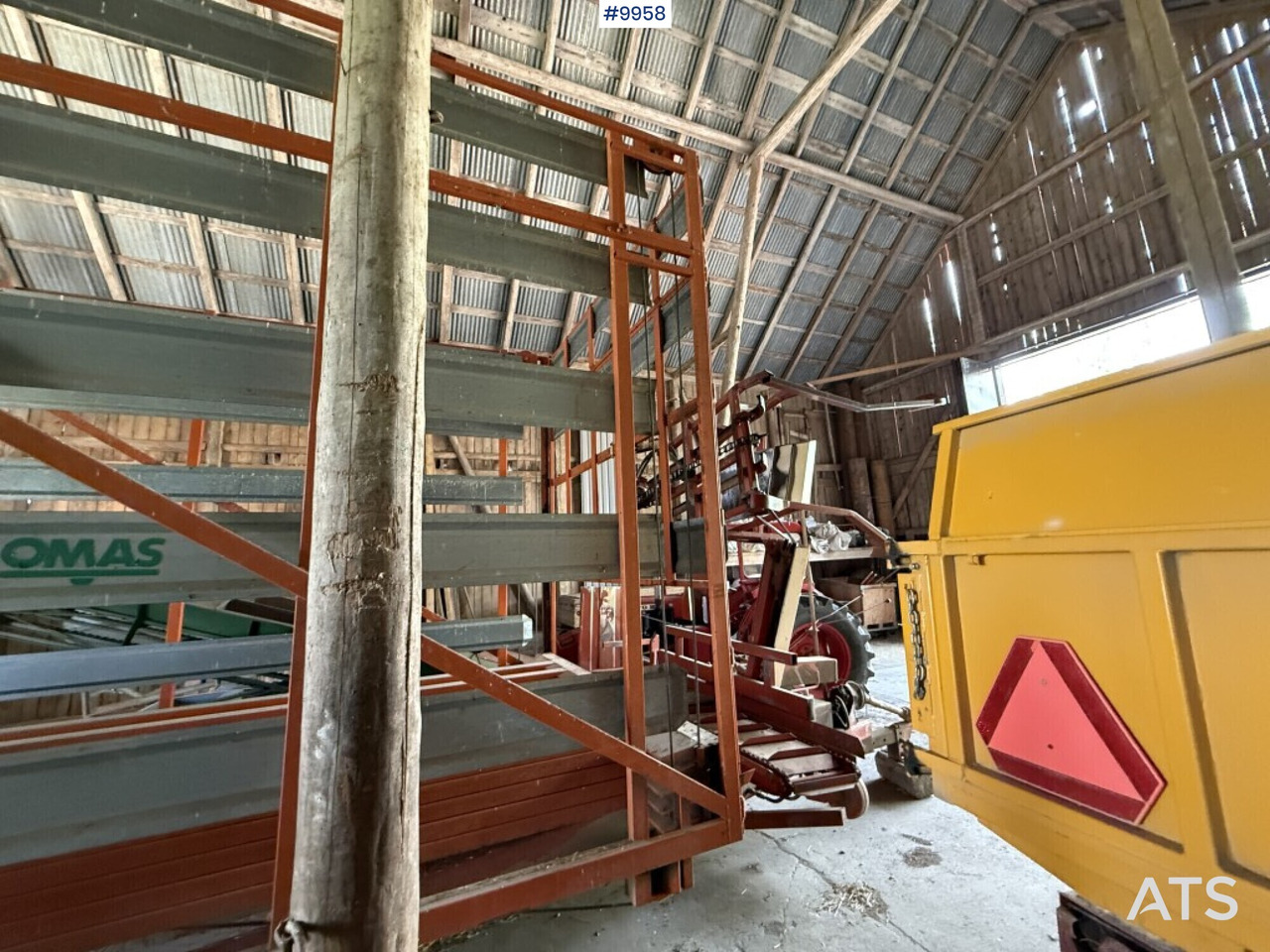 Self-loading trailer small bale Omas CB170 S - Другая техника: фото 4 Self-loading trailer small bale Omas CB170 S - Другая техника: фото 4