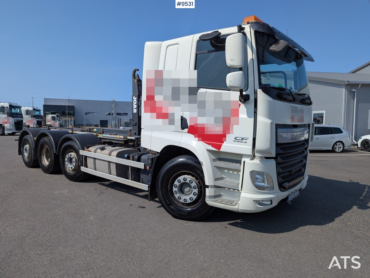 Hooklift Truck Daf FAQ CF510Z 8x2 (SEE VIDEO) - Крюковой мультилифт: фото 2 Hooklift Truck Daf FAQ CF510Z 8x2 (SEE VIDEO) - Крюковой мультилифт: фото 2
