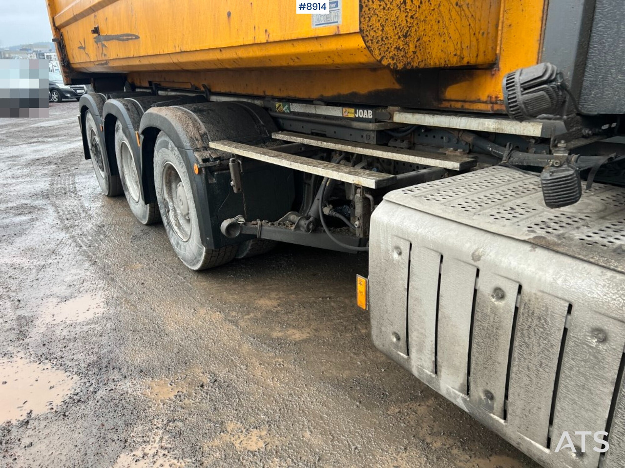 Крюковой мультилифт Hooklift Truck Mercedes-Benz Arocs with plow attachments: фото 18