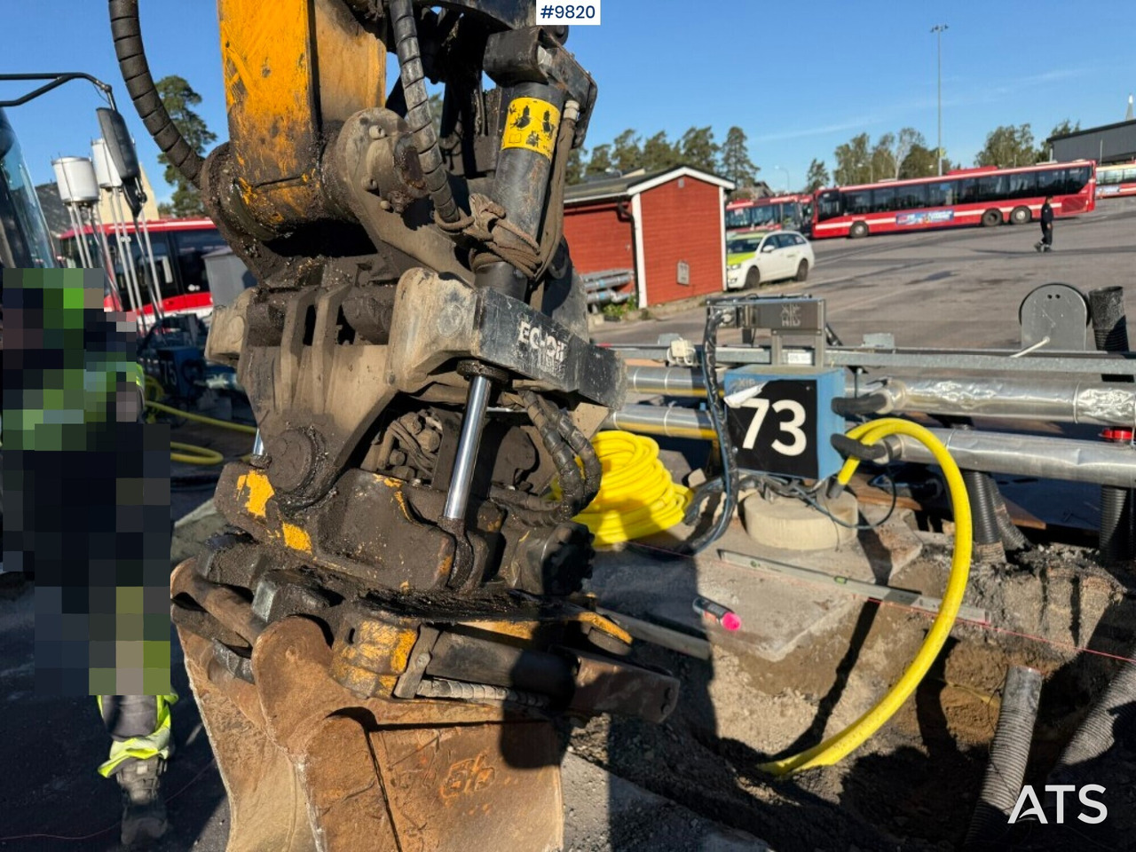 Колёсный экскаватор JCB Hydradig 110w wheel excavator with tiltrotator and attachments: фото 12